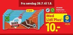 Lidl MILBONA Mælkesnitter tilbud