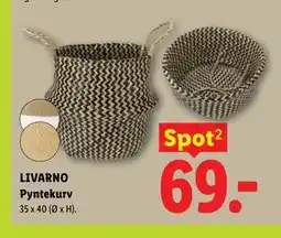 Lidl LIVARNO Pyntekurv tilbud