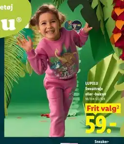 Lidl LUPILU Sweattrøje eller -bukser tilbud