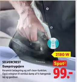 Lidl SILVERCREST Dampstrygejern tilbud