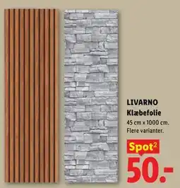 Lidl LIVARNO Klæbefolie tilbud
