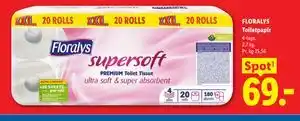 Lidl FLORALYS Toiletpapir tilbud