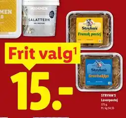 Lidl STRYHN'S Leverpostej tilbud
