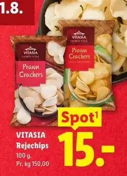 Lidl VITASIA Rejechips tilbud