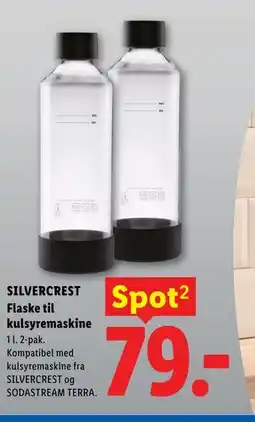 Lidl SILVERCREST Flaske til kulsyremaskine tilbud