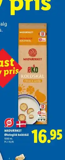 Lidl MADVÆRKET Økologisk koldskål tilbud