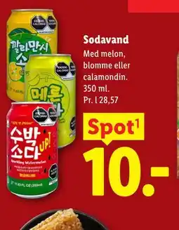 Lidl Sodavand tilbud