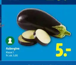 Lidl Aubergine tilbud