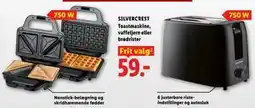 Lidl SILVERCREST Toastmaskine, vaffeljern eller brødrister tilbud