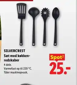 Lidl SILVERCREST Sæt med køkkenredskaber tilbud