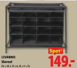 Lidl LIVARNO Skoreol tilbud