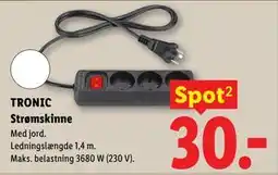 Lidl TRONIC Strømskinne tilbud