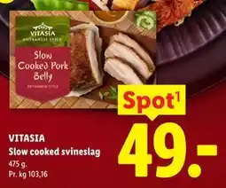 Lidl VITASIA Slow cooked svineslag tilbud