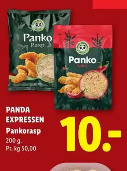 Lidl PANDA EXPRESSEN Pankorasp tilbud