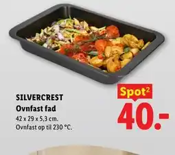 Lidl SILVERCREST Ovnfast fad tilbud