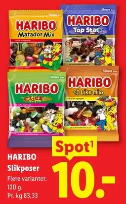 Lidl HARIBO Slikposer tilbud