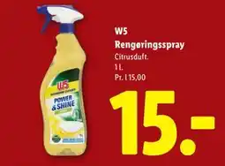 Lidl W5 Rengøringsspray tilbud