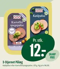 Min Købmand 3-Stjernet Pålæg tilbud