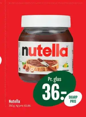 Min Købmand Nutella tilbud