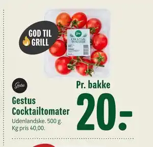 Min Købmand Gestus Cocktailtomater tilbud
