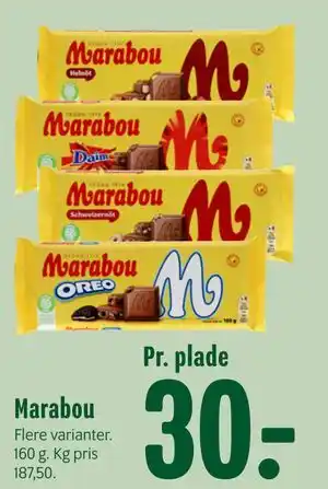 Min Købmand Marabou tilbud