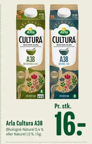 Min Købmand Arla Cultura A38 tilbud