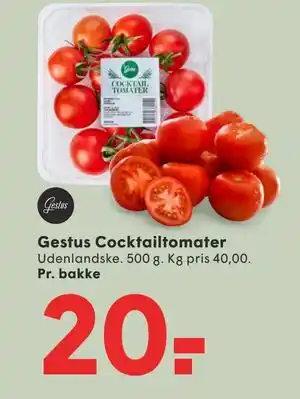 SPAR Gestus Cocktailtomater tilbud
