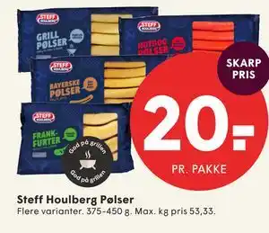 SPAR Steff Houlberg Pølser tilbud