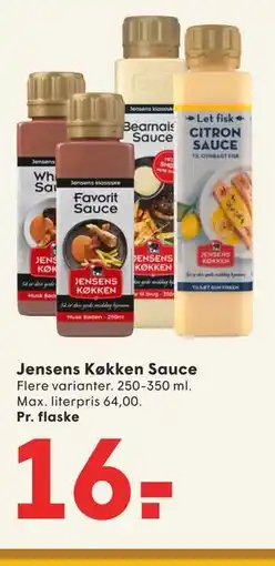 SPAR Jensens Køkken Sauce tilbud