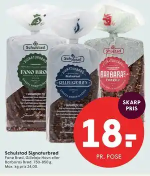 SPAR Schulstad Signaturbrød tilbud