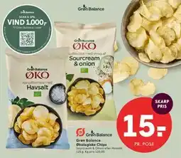 SPAR Grøn Balance Økologiske Chips tilbud