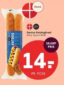 SPAR Gestus Hotdogbrød tilbud