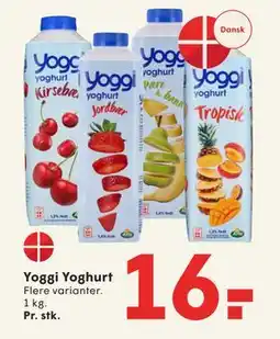 SPAR Yoggi Yoghurt tilbud