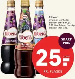 SPAR Ribena tilbud