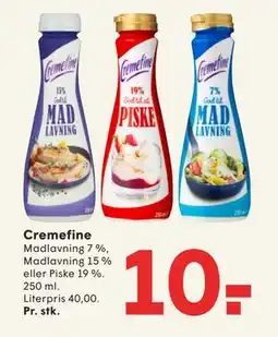 SPAR Cremefine tilbud