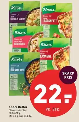SPAR Knorr Retter tilbud