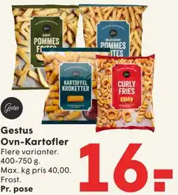 SPAR Gestus Ovn-Kartofler tilbud