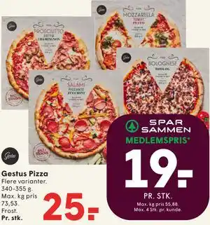 SPAR Gestus Pizza tilbud