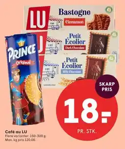 SPAR Café au LU tilbud