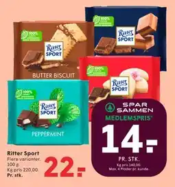 SPAR Ritter Sport tilbud