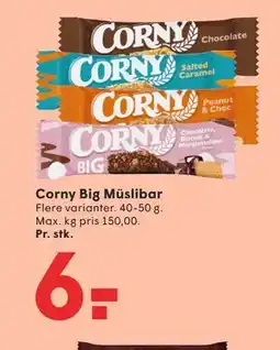 SPAR Corny Big Müslibar tilbud