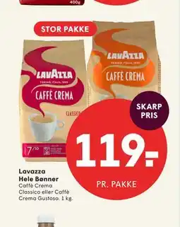 SPAR Lavazza Hele Bønner tilbud