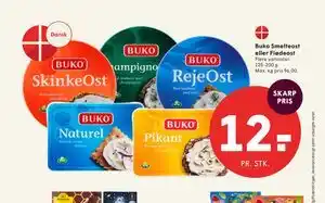 SPAR Buko Smelteost eller Flødeost tilbud
