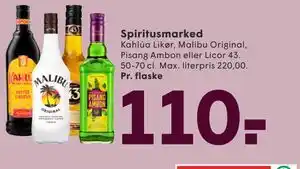 SPAR Spiritusmarked tilbud