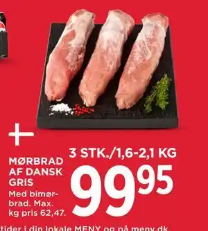 MØRBRAD AF DANSK GRIS