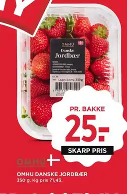 MENY OMHU DANSKE JORDBÆR tilbud