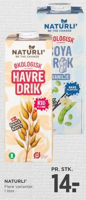MENY NATURLI’ tilbud