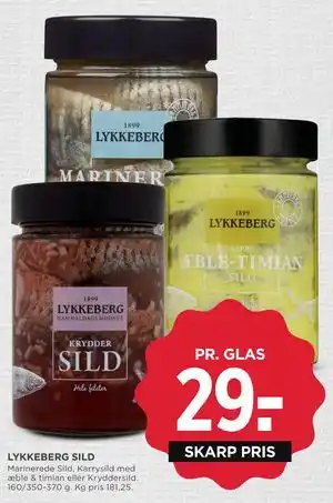 MENY LYKKEBERG SILD tilbud