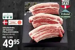 MENY SPARERIBS AF DANSK FRILANDSGRIS tilbud