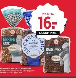 MENY KOHBERG VELSMAG RUGBRØD tilbud